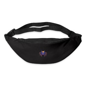 Bande dessinée d’Halloween Tarantula - Sac banane - noir - Devant