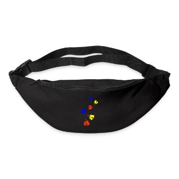 Badge icon icon - Bum bag - black - Front
