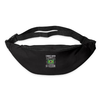 Brazil Soccer Football 2022 WM - Sac banane - noir - Devant