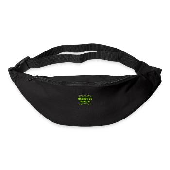 Machst du Witze? - Gürteltasche - Schwarz - Vorne
