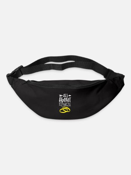 Heiraten - Gürteltasche - Schwarz