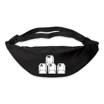 WASD Gamer - Bum bag - black - Front