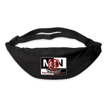 Man sapiens technological - Bum bag - black - Front