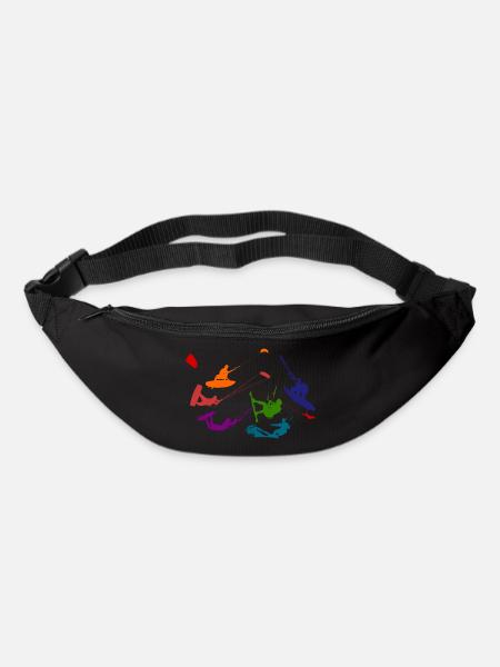 kitesurf - Sac banane - noir