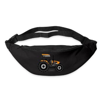 Traktor - Gürteltasche - Schwarz - Vorne
