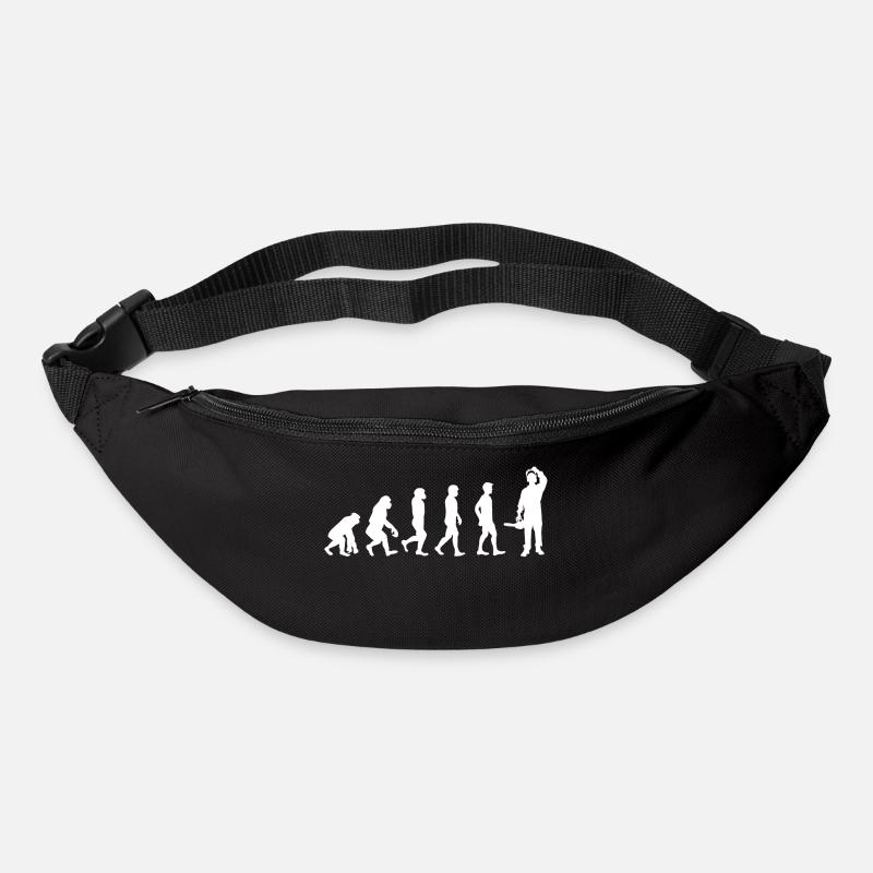 Evolution du bois / BOIS / - Sac banane - noir