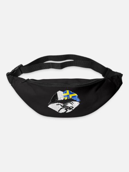 Kuss (Graubünden) - Gürteltasche - Schwarz