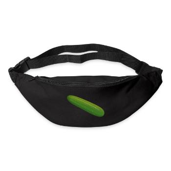 Gurke - Gürteltasche - Schwarz - Vorne
