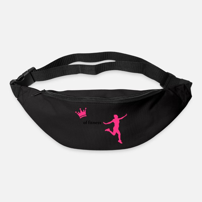 fitness - Gürteltasche - Schwarz