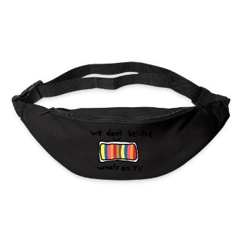 Graphique TV - Sac banane - noir - Devant
