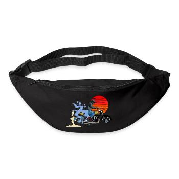 Motorcycle - Bum bag - black - Front