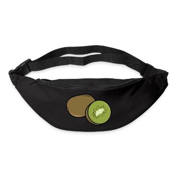 Kiwi fruit - Gürteltasche - Schwarz - Vorne