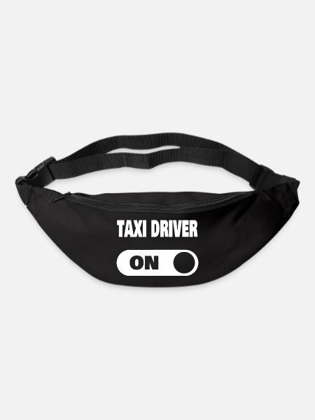 On taxi driver - Gürteltasche - Schwarz