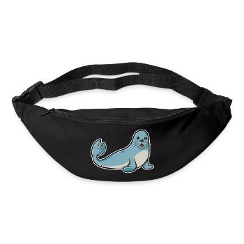 Seelöwe - Gürteltasche - Schwarz - Vorne