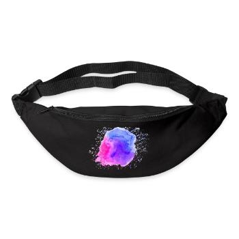 Super belle touche de couleur! - Sac banane - noir - Devant