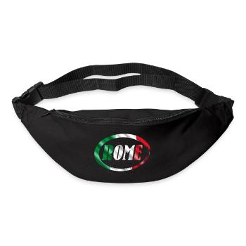 Rome Italie Rome Rome Italie - Sac banane - noir - Devant