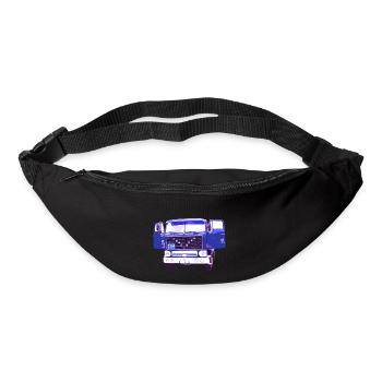 Retro-LKW - Gürteltasche - Schwarz - Vorne