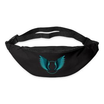 Freedom - Peace - Angel Wings - Colorful 04 - Bum bag - black - Front