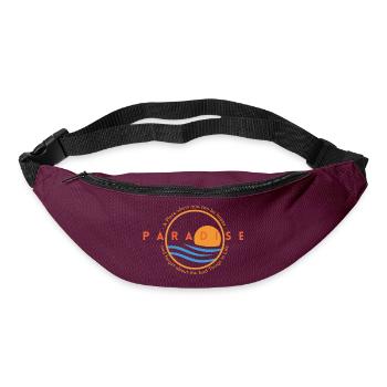 Paradise - Gürteltasche - Burgunderrot - Vorne