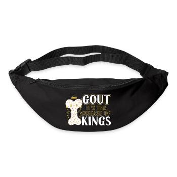 Gout Disease Of Kings Arthritis - Bum bag - black - Front