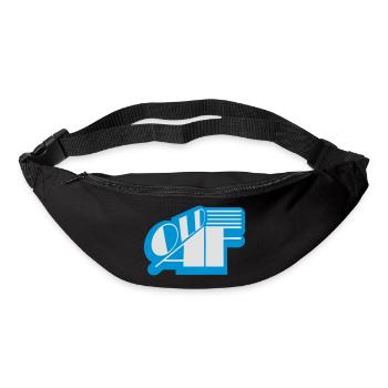 old AF Text Logo - Bum bag - black - Front