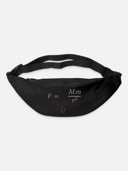 Isaac Newton - Gürteltasche - Schwarz