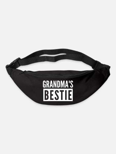 GRANDMA'S BESTIE - Bum bag - black