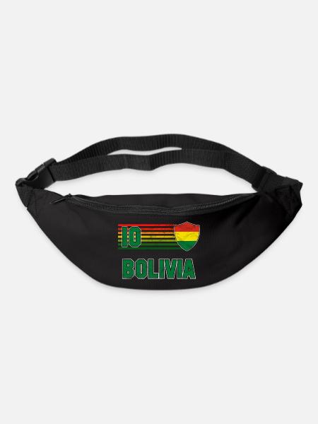 Bolivien Fußball Mannschaft - Gürteltasche - Schwarz