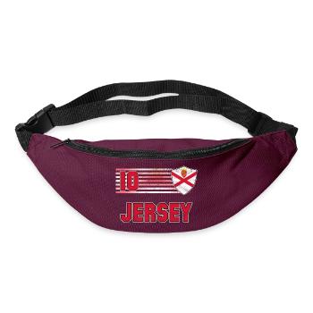 Jersey Fußball Mannschaft - Gürteltasche - Burgunderrot - Vorne