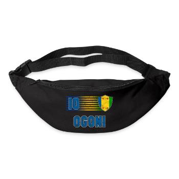 Équipe de football Ogoni - Sac banane - noir - Devant