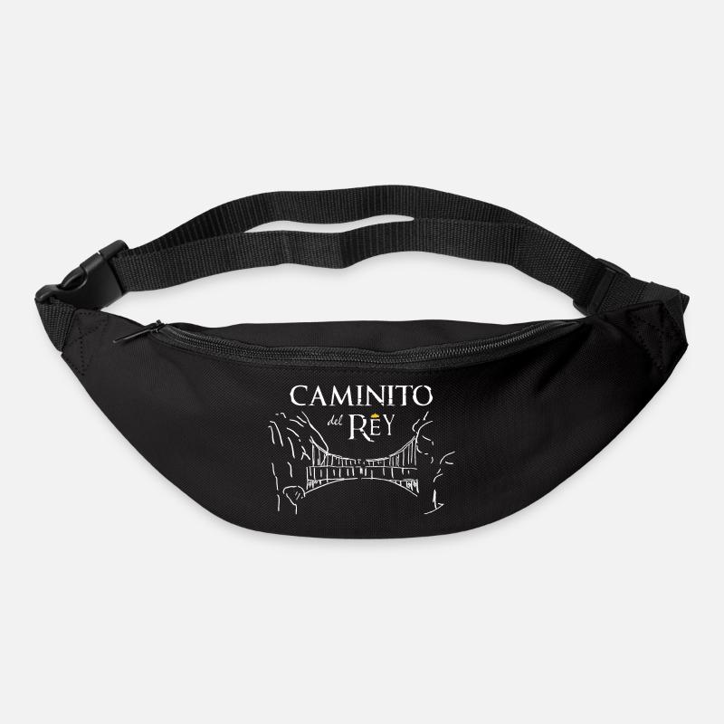 Caminito (dunkel) - Gürteltasche - Schwarz