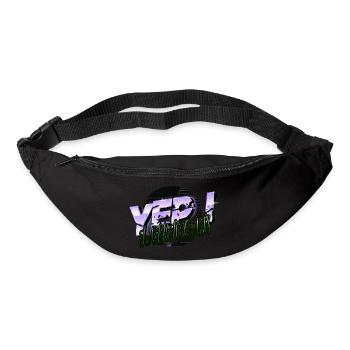 birthday present rainbow cat house cat statement - Bum bag - black - Front