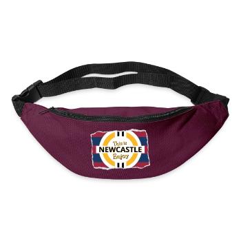 Tour Bleue Rouge sortie - Sac banane - bordeaux  - Devant