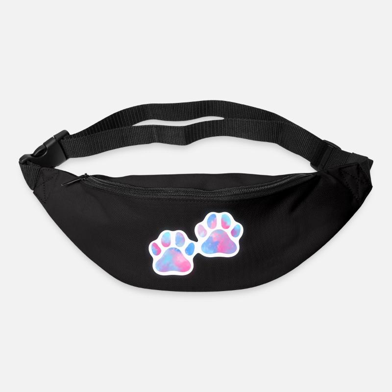 Dog Paws Galaxy - Bum bag - black