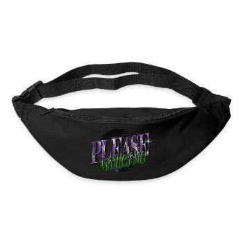Awesome Abduction Science Fiction Humour Aliens - Sac banane - noir - Devant