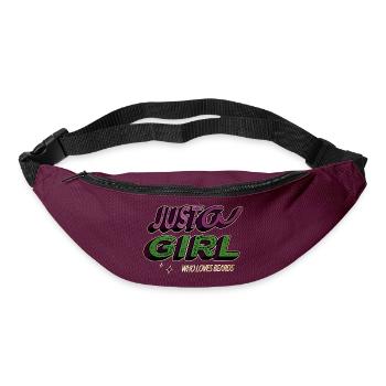 bday antiviral facical hair present - Bum bag - burgundy - Front