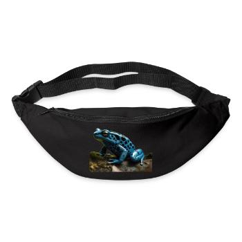 Poison dart frogs are fascinating animals - Bum bag - black - Front