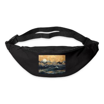 Dante-Landschaft - Gürteltasche - Schwarz - Vorne