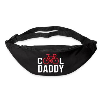 Bike bike cool daddy sport father's day - Bum bag - black - Front