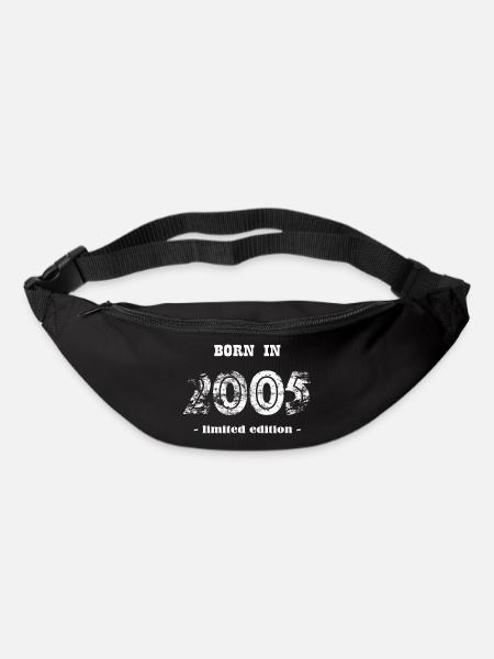 BORN IN 2005 - limited edition - Gürteltasche - Schwarz