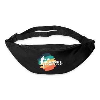 Padel Paddle Raquette Tennis Sport I Cadeau - Sac banane - noir - Devant