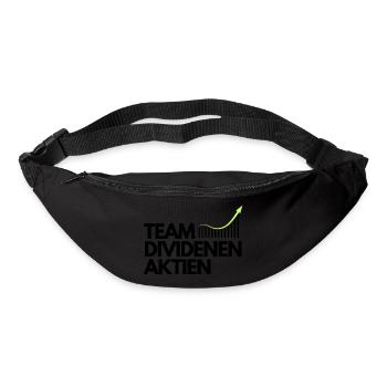 TEAM DIVIDENEN AKTIEN - Gürteltasche - Schwarz - Vorne