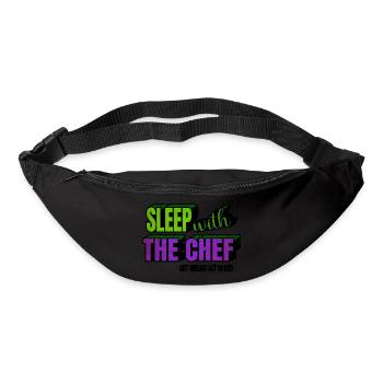chef restaurant present gift for cook gift - Gürteltasche - Schwarz - Vorne