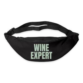 Wine expert - Bum bag - black - Front