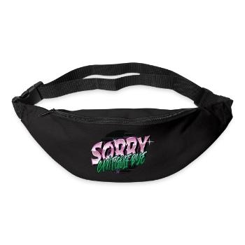 Balançoire de golf Déclaration GolfKing Fun Golfer Golfmom - Sac banane - noir - Devant