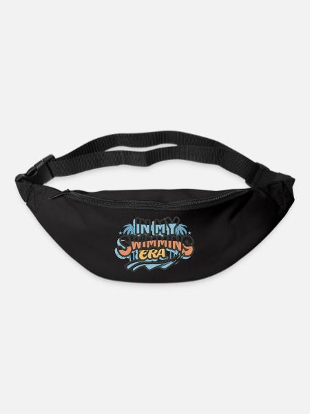 À l’époque de la natation - Sac banane - noir