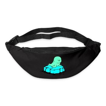 robbe eisscholle - Gürteltasche - Schwarz - Vorne