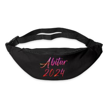 Abitur 2024 - Gürteltasche - Schwarz - Vorne