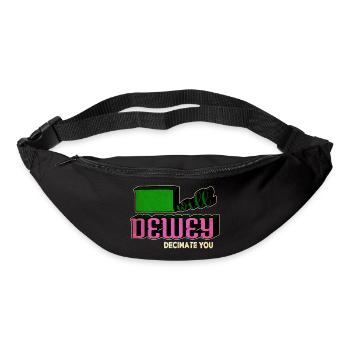 contemporary fiction funny sayings funny - Bum bag - black - Front