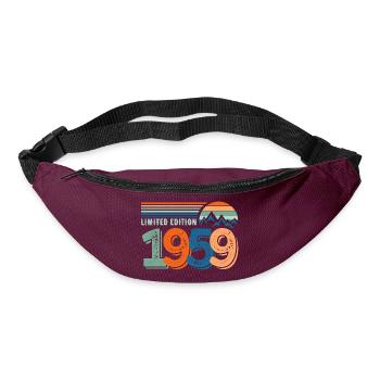 Limitierte Auflage 1959 - Gürteltasche - Burgunderrot - Vorne